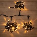Гирлянда «LED ClipLight» 24V, 3 нити по 10 метров, цвет диодов Теплый белый