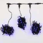 Гирлянда «LED ClipLight» 24V, 3 нити по 10 метров, цвет диодов Синий — изображение 2